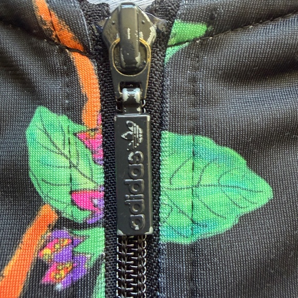 Adidas Originals Ws Bomber Jacket Poisonous Garden Floral Track Warm Up | Size S - Picture 15 of 16